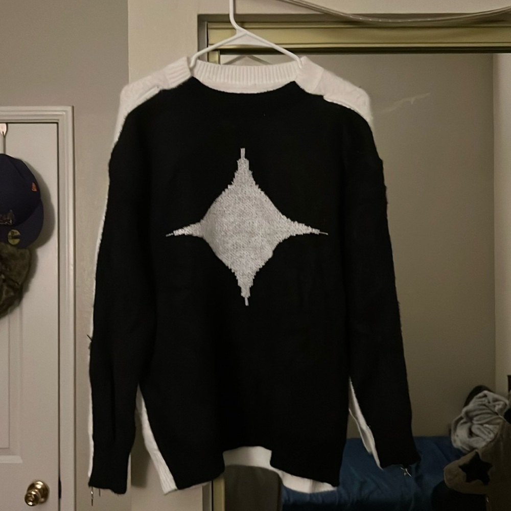 SHEIN Star Sweater